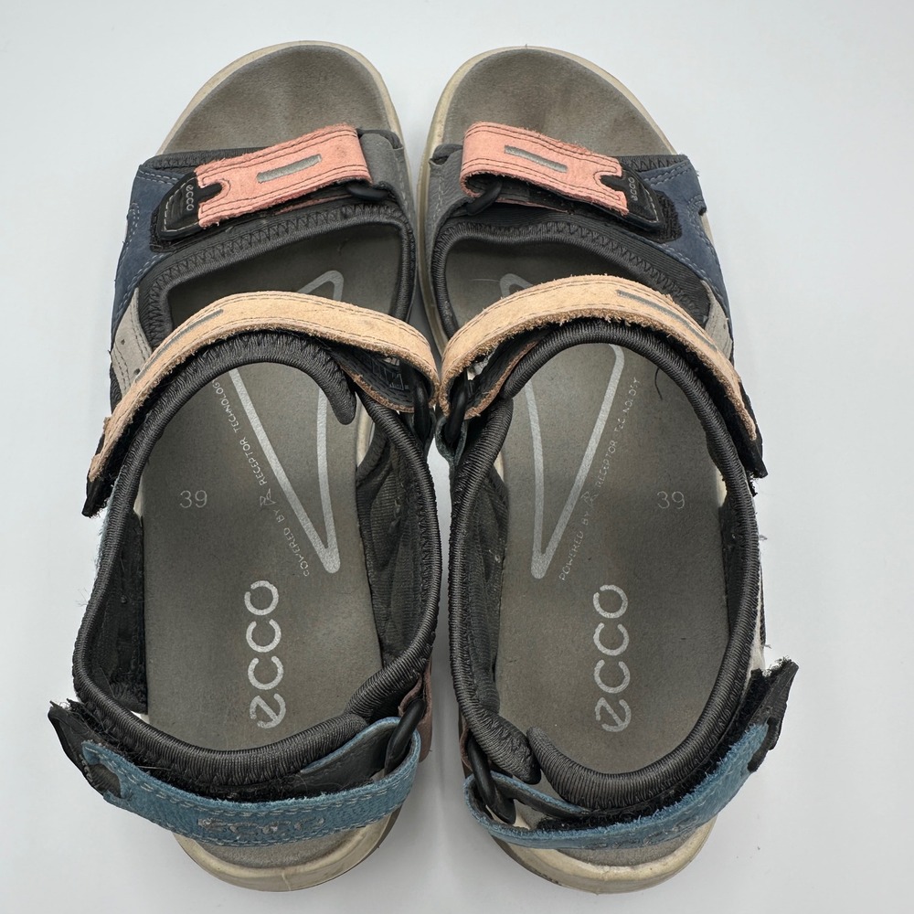ECCO Yucatan Sport Sandals 39 8.5 Hiking Walking Gorpcore Comfort Travel Granola - Picture 4 of 10